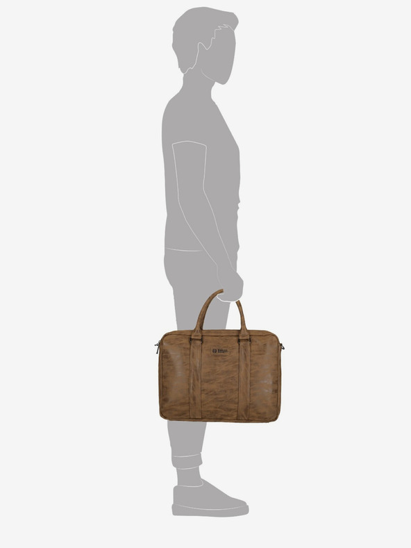 Enrico Benetti Enrico Benetti Rotterdam 15" torba za prijenosno računalo Camel
