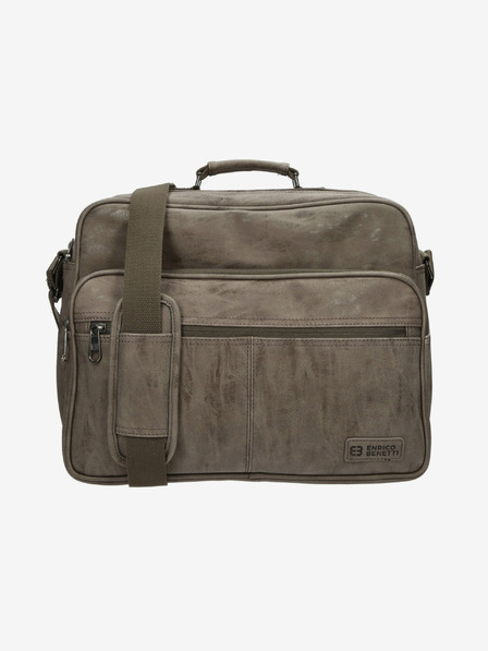 Enrico Benetti Enrico Benetti Rotterdam 15" torba za prijenosno računalo 20 l srednje tamno-smeđa