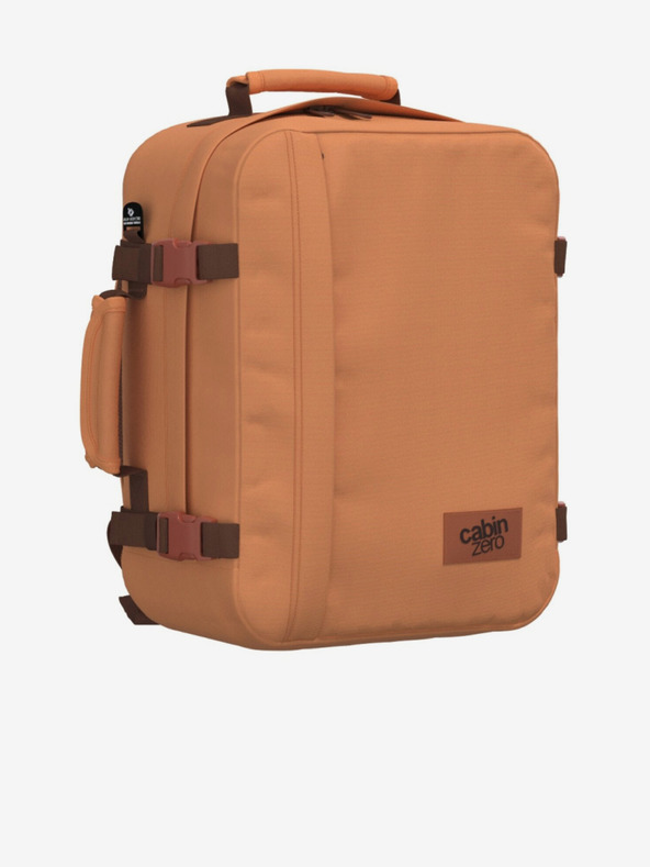 CabinZero Smeđi ruksak CabinZero Classic 28L Gobi sands