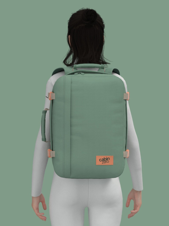 CabinZero Zeleni ruksak CabinZero Classic 36L Šuma kadulje