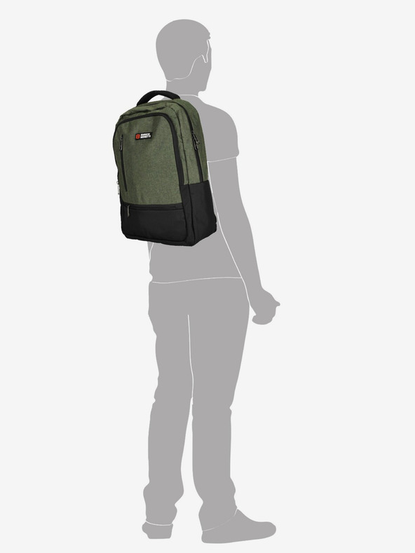 Enrico Benetti Ruksak Enrico Benetti Hamburg 15" ruksak za prijenosno računalo Olive