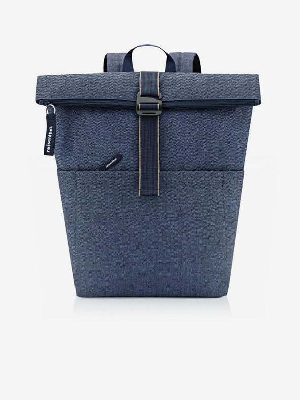 Reisenthel Ruksak Reisenthel Rolltop Ruksak riblja kost tamnoplava