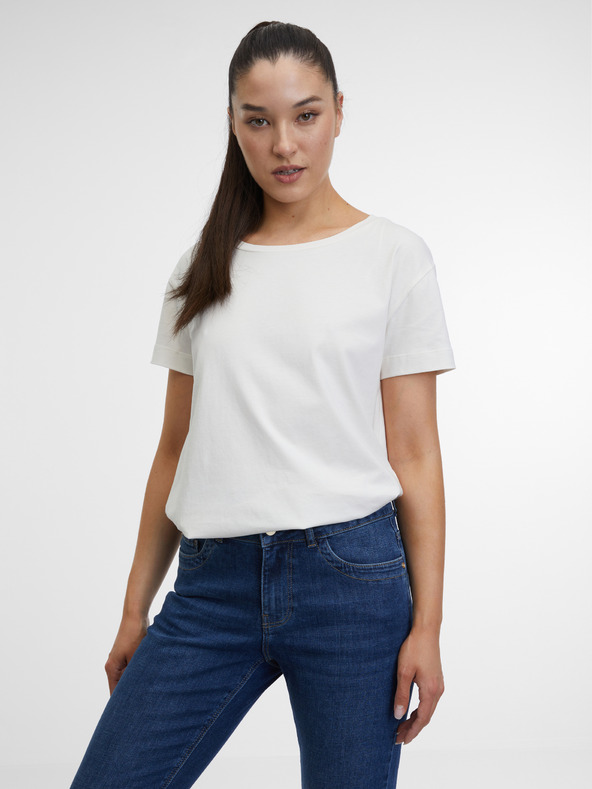 Orsay Tamno plave ženske skinny fit traperice ORSAY