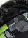 ALPINE PRO Zeleno-siva jakna za djevojčice s PTX Alpine Pro Werdo membranom