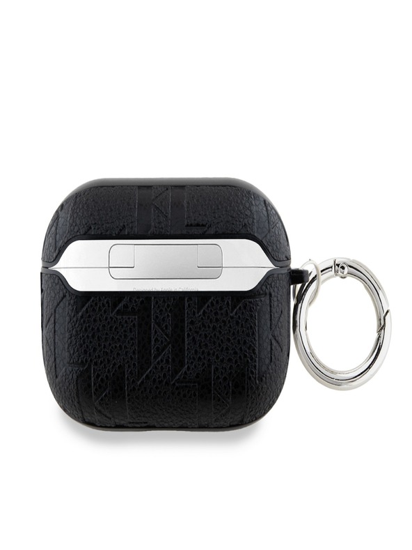 Karl Lagerfeld Karl Lagerfeld PU reljefna maska ​​Karl and Choupette Heads za AirPods Pro 2 crna