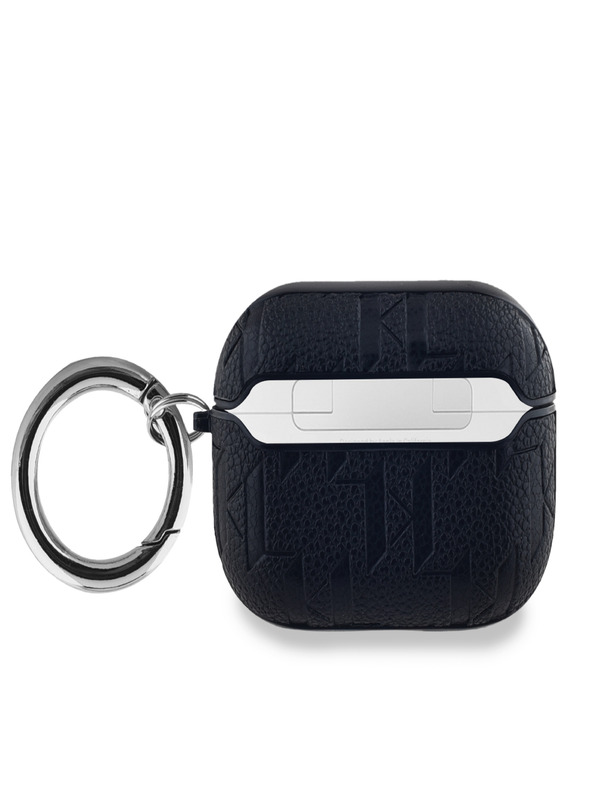 Karl Lagerfeld Karl Lagerfeld PU reljefna maska ​​Karl Head za AirPods Pro crna