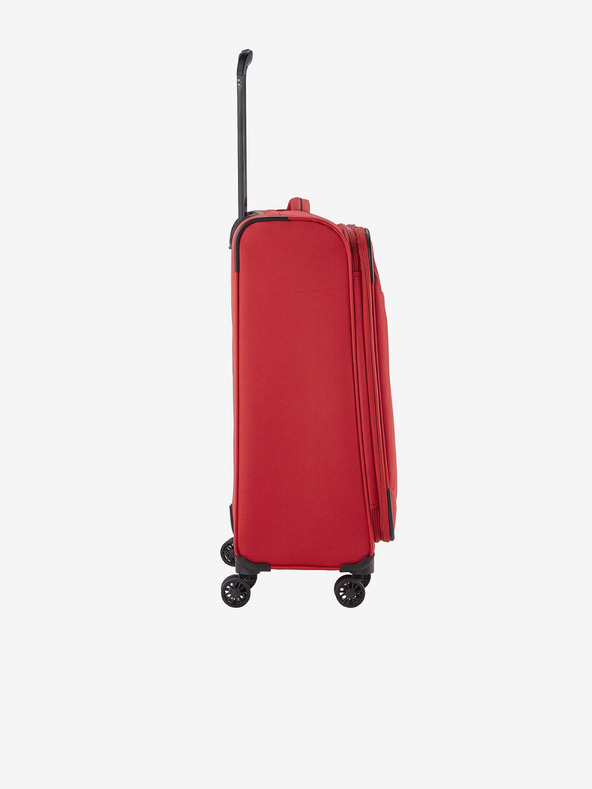 Travelite Set od tri putna kofera crvene boje Travelite Chios S, M, L