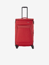 Travelite Set od tri putna kofera crvene boje Travelite Chios S, M, L