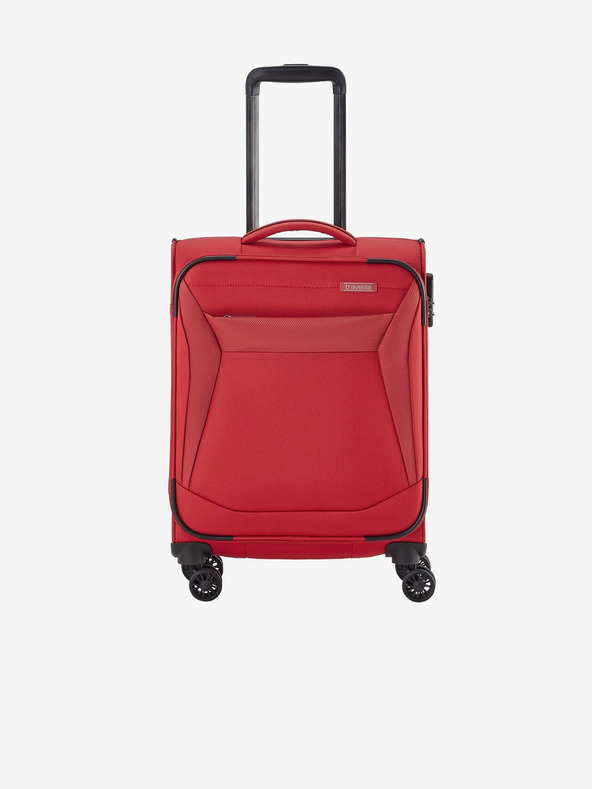 Travelite Set od tri putna kofera crvene boje Travelite Chios S, M, L