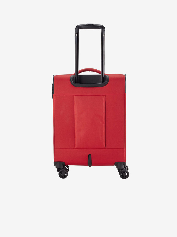 Travelite Set od tri putna kofera crvene boje Travelite Chios S, M, L