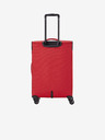 Travelite Set od tri putna kofera crvene boje Travelite Chios S, M, L