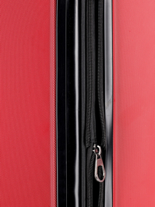 Travelite Crveni putni kofer Travelite City 4w L