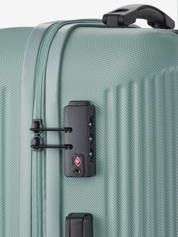 Travelite Svijetlo zeleni putni kofer Travelite Bali L