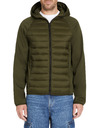 Celio Khaki muška jakna s kapuljačom Celio Jushellsl