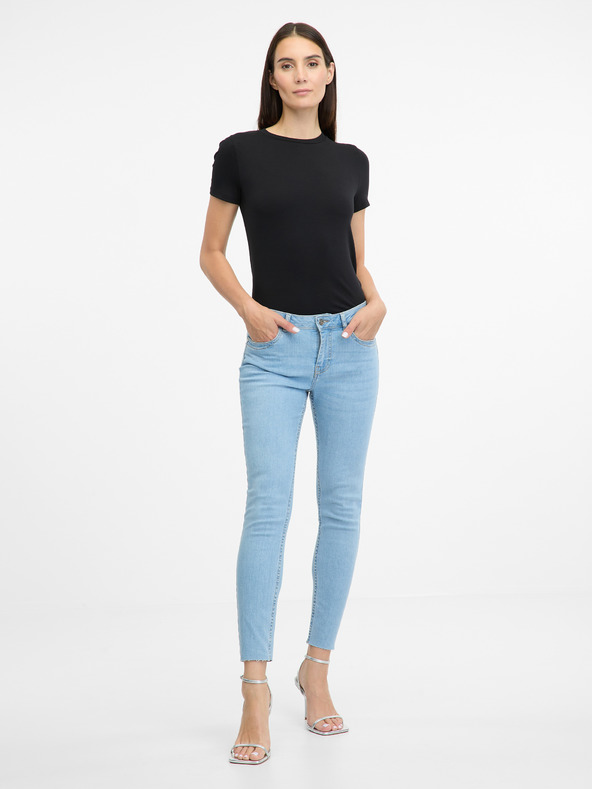 Orsay Svijetloplave ženske skinny fit traperice ORSAY