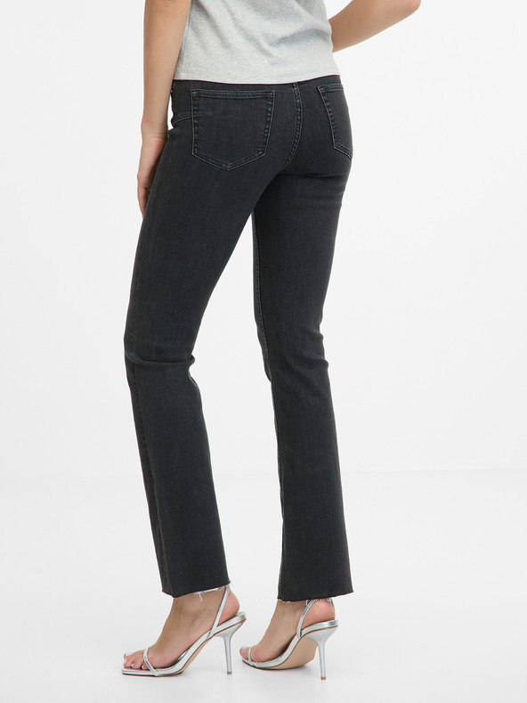 Orsay Crne ženske bootcut traperice ORSAY