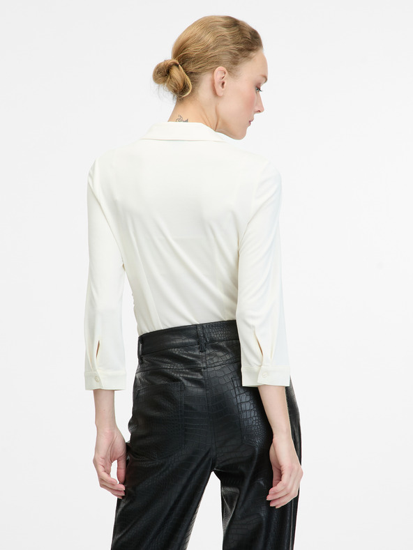 Orsay Krem ženska bluza s ORSAY kragnom