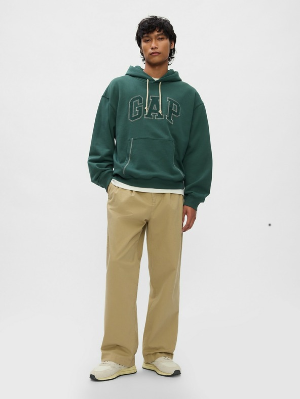 GAP Oversize hoodie Stitch s logotipom GAP