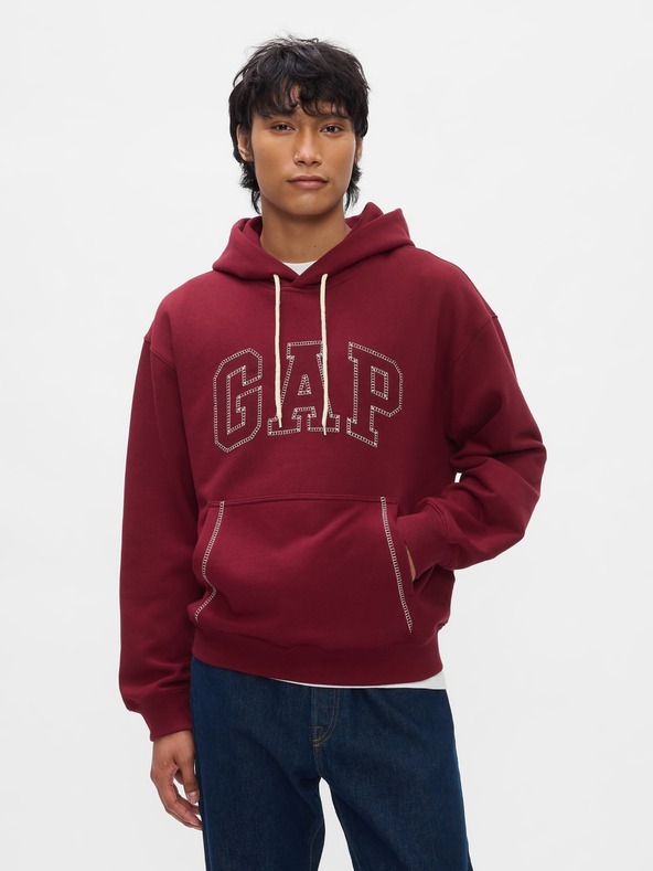 GAP Oversize majica s logotipom Stitch GAP