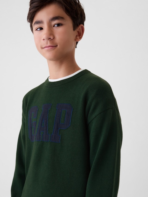 GAP Dječji pulover s logom GAP