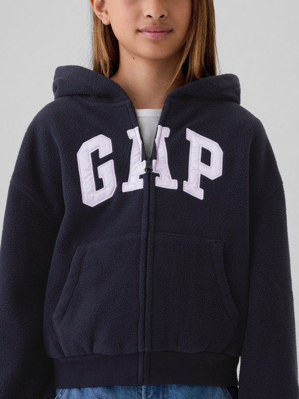GAP Dječji hoodie Pro Fleece s logotipom GAP