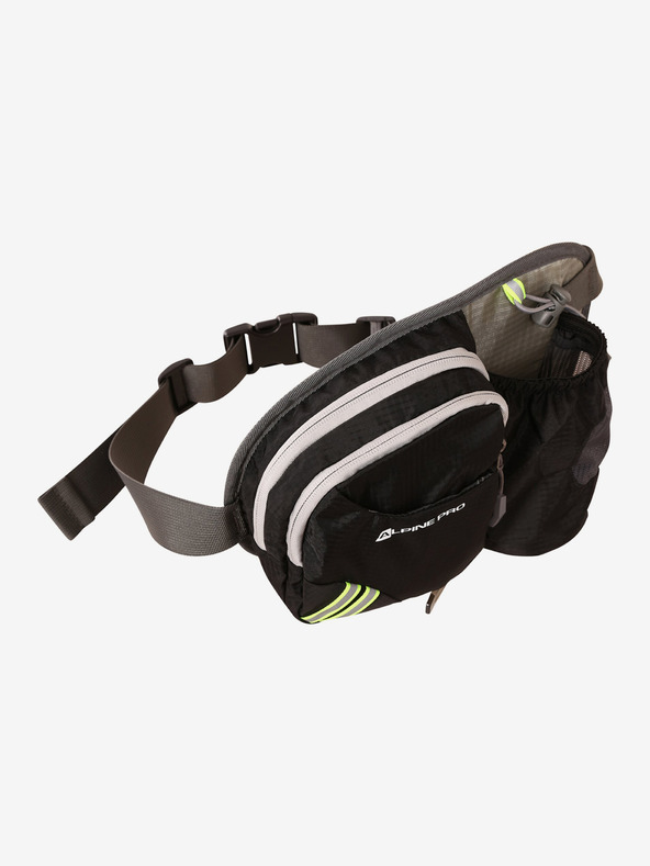 ALPINE PRO Crna sportska torba oko struka ALPINE PRO HOTHE