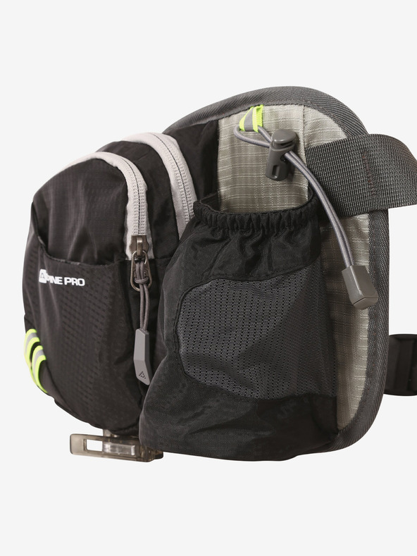 ALPINE PRO Crna sportska torba oko struka ALPINE PRO HOTHE