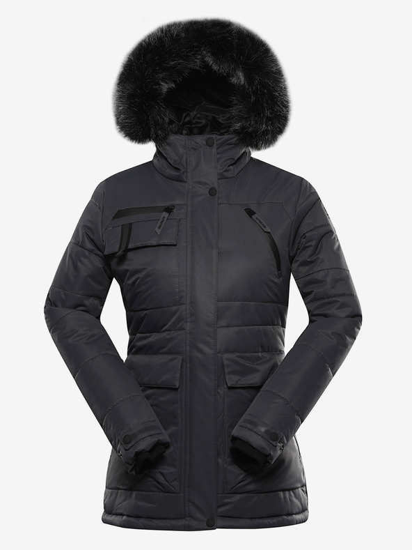 ALPINE PRO Ženska jakna sa ptx membranom ALPINE PRO WERDA dk.true grey
