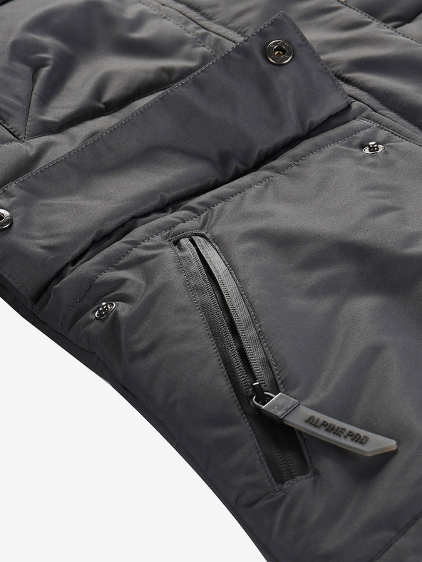 ALPINE PRO Ženska jakna sa ptx membranom ALPINE PRO WERDA dk.true grey
