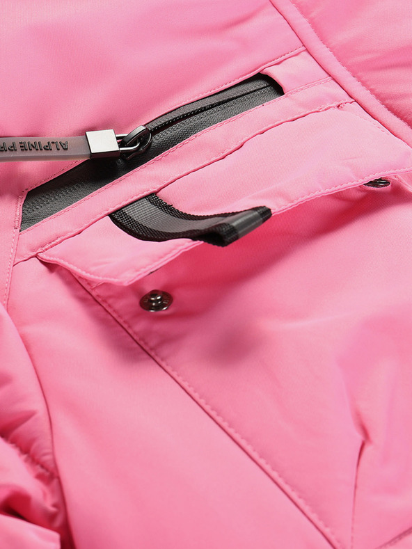 ALPINE PRO Ženska jakna s ptx membranom ALPINE PRO WERDA pink cosmos