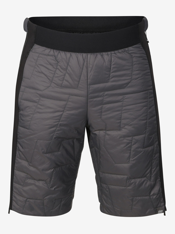 ALPINE PRO Muške kratke hlače s membranom ALPINE PRO CORAL dk.true grey