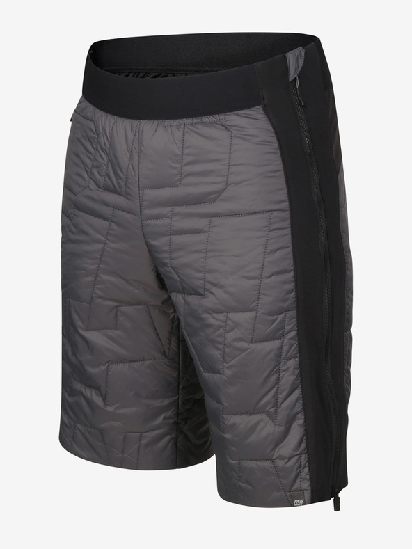 ALPINE PRO Muške kratke hlače s membranom ALPINE PRO CORAL dk.true grey