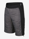ALPINE PRO Muške kratke hlače s membranom ALPINE PRO CORAL dk.true grey