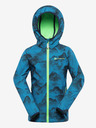 ALPINE PRO Plava dječja softshell jakna s Alpine Pro Ezoro membranom