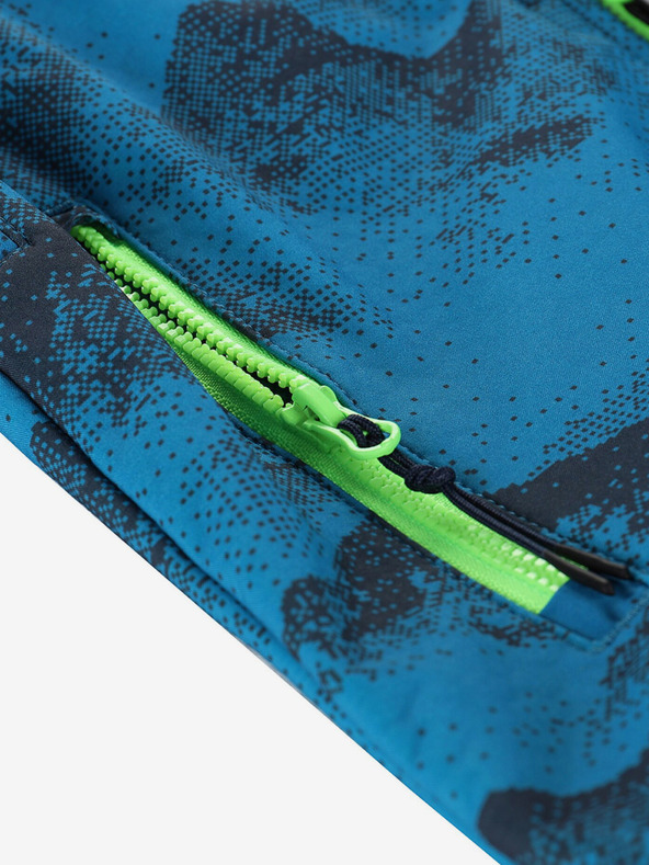 ALPINE PRO Plava dječja softshell jakna s Alpine Pro Ezoro membranom