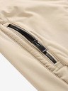 ALPINE PRO Ženske skijaške softshell hlače s membranom ALPINE PRO GERANA white pepper