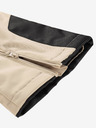 ALPINE PRO Ženske skijaške softshell hlače s membranom ALPINE PRO GERANA white pepper