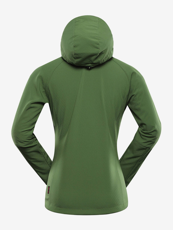 ALPINE PRO Zelena ženska softshell jakna s Alpine Pro Hoora membranom