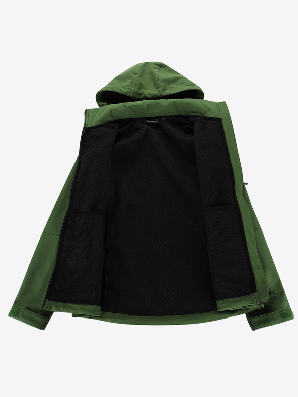 ALPINE PRO Zelena ženska softshell jakna s Alpine Pro Hoora membranom