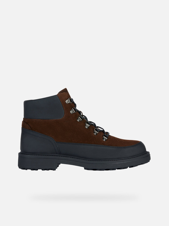 Geox Geox Lagorai + Grip smeđe muške gležnjače