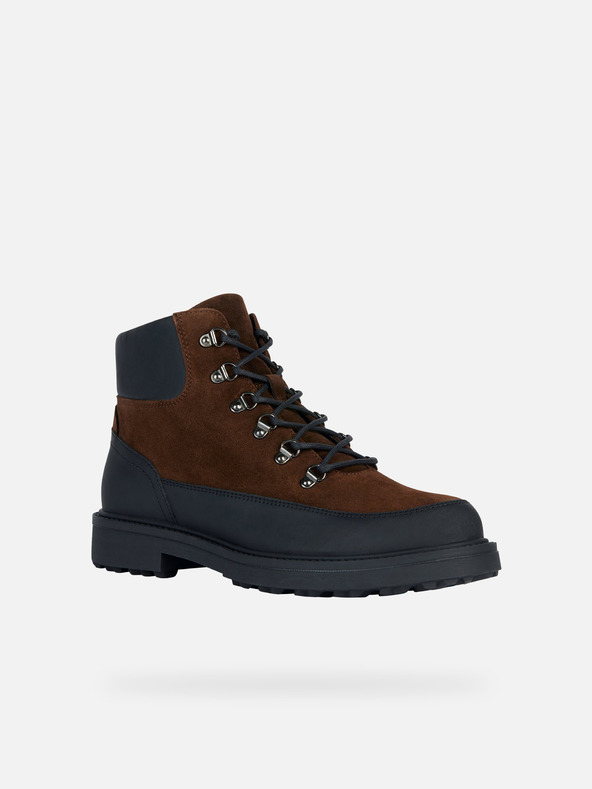 Geox Geox Lagorai + Grip smeđe muške gležnjače