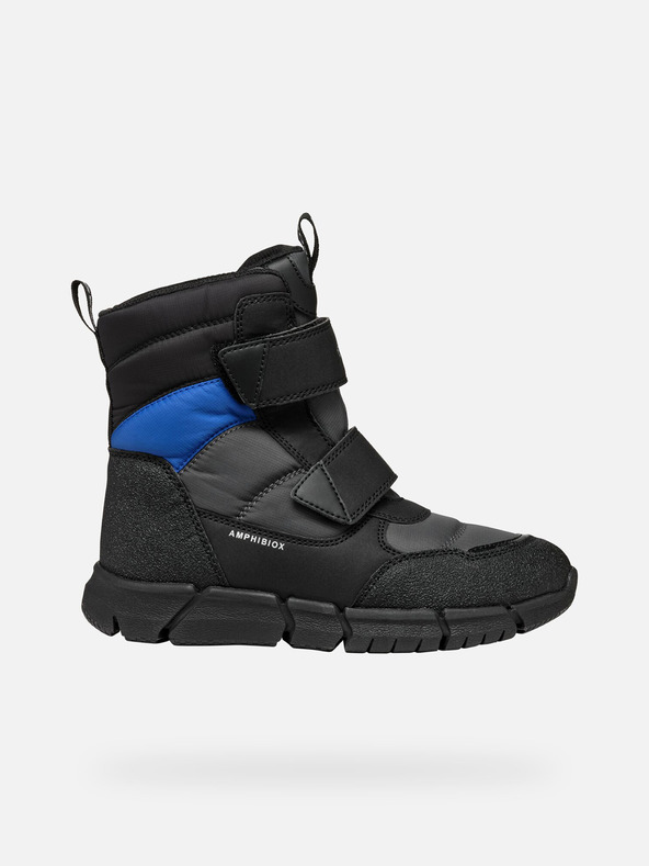 Geox Siva dječja gležnjača Geox Flexyper B Abx