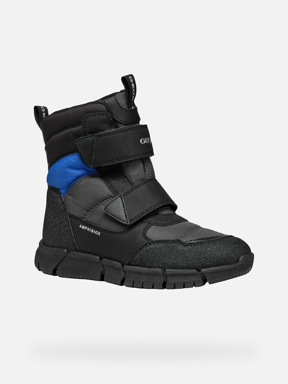 Geox Siva dječja gležnjača Geox Flexyper B Abx
