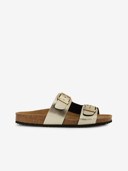 Geox Zlatne ženske sandale Geox Brionia