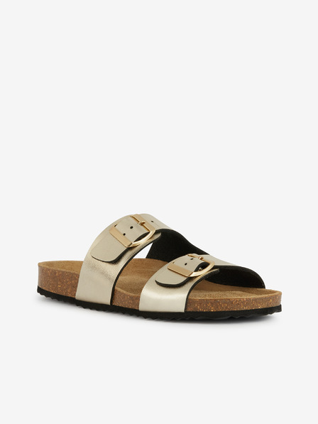 Geox Zlatne ženske sandale Geox Brionia