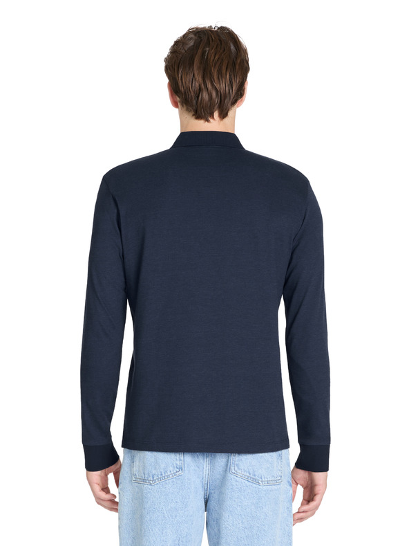 Celio Celio Jiwomini tamnoplava muška polo majica dugih rukava