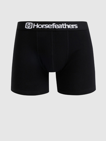 Horsefeathers Komplet od tri boksačice u crnoj boji Horsefeathers Dynasty