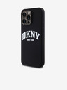 DKNY Liquid Silicone Arch Logo MagSafe stražnja maska ​​za iPhone 14 Pro crna DKNY