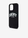 DKNY Liquid Silicone Arch Logo MagSafe stražnja maska ​​za iPhone 14 Pro crna DKNY