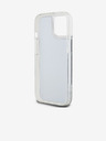 DKNY Stražnja maska ​​s logotipom Liquid Glitter Arch za iPhone 14 crna DKNY